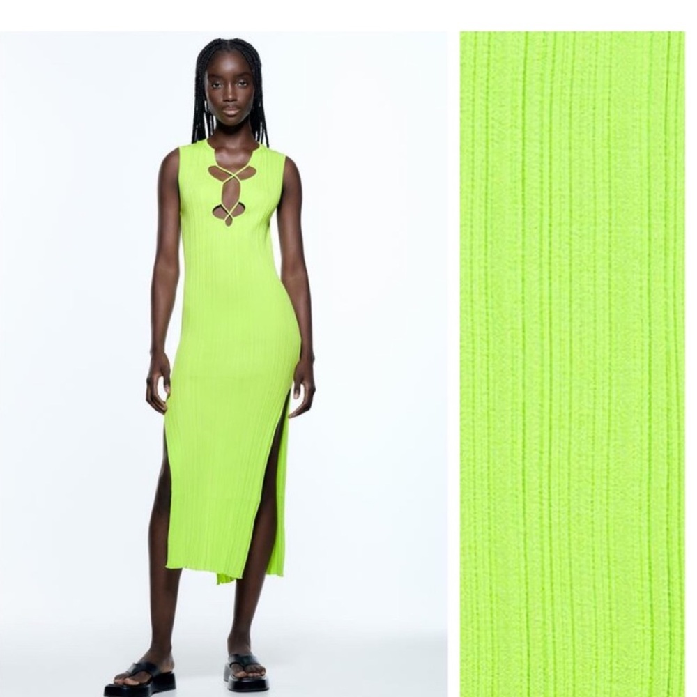 Brand new Zara dress with slit